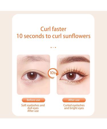 Heated Lash Curler | Portable Electric Lash Curling Tool - Eye Makeup Tool with Rapid Heat-up and Temperature Control Quick Natural Eye Lashes Curling Tool for Women Pink - Buy Online on GoSupps.com