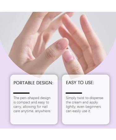 Stylo poussoir d'huile pour cuticules 4-en-1 huile pour cuticules pour les ongles pour r parer les cuticules fissur es et pr venir les ongles taille de voyage adoucir les peaux mortes (2pcs) - Buy Online on GoSupps.com
