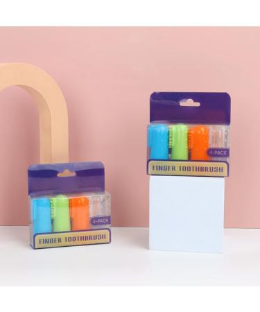 Pack of 4 Soft Toothbrushes for Cleaning Your Pet's Teeth to Remove Bad Breath - Buy Online on GoSupps.com