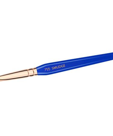 Bdellium Tools Golden Triangle 755 Smudge Brush - Vegan Synthetic Fibers for Depth & Dimension - Professional Makeup Brush (Blue 1pc - Buy Online on GoSupps.com