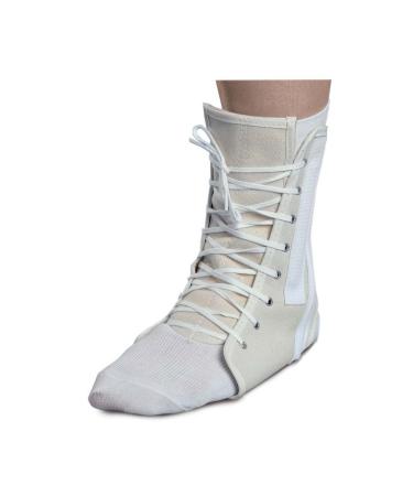 ORT-CAS00000L Ankle Canvas Lace Up with Stays Large