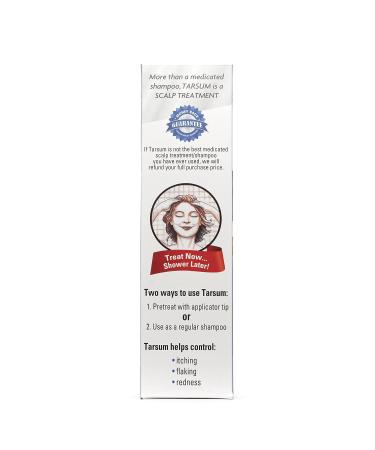 Tarsum Extra Strength Psoriasis Shampoo - Coal Tar Shampoo for Scalp Psoriasis, Seborrheic Dermatitis, and Dandruff - Exfoliating Relief for Itchy Scalp - 4 oz - Buy Online on GoSupps.com