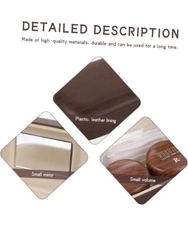 Gleavi Colored Contact Lens Container Set - 9.5x5.5cm Eye Lens Care Case Portable Lentil Holder & Cosmetic Organizer for International Shipping - Buy Online on GoSupps.com