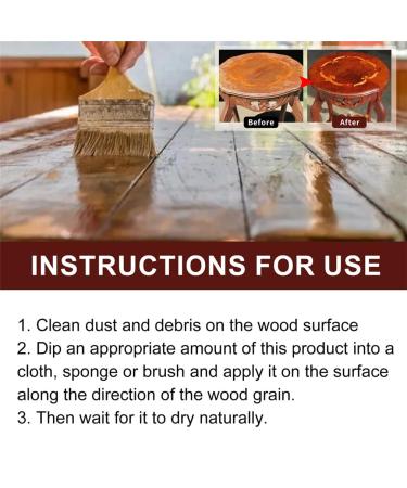 Wood Oil for Furniture Wood Preserver Ultimate Protection Hardwood Furniture Oil Beautify & Protect Furniture Oil (2PCS) - Buy Online on GoSupps.com