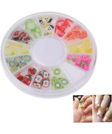 Housoutil Manicure Tool 12 Nail Beauty Accessories Nail Art Decor Diy Decoration for Nail Polymer Clay Slices for Nail Manicure Nail Protector - Buy Online on GoSupps.com