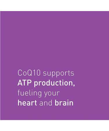 Natural Factors Coenzyme Q10 100 mg - 240 Softgels | Heart Health & Energy Support - Buy Online on GoSupps.com