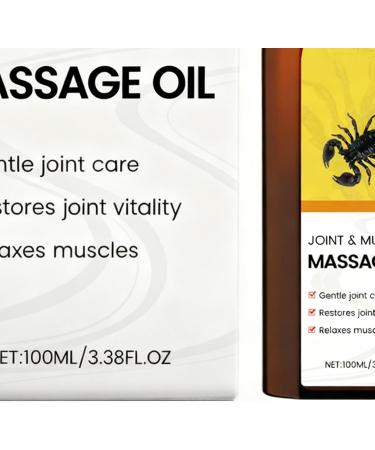  JINGLING JINGLING Joint Relief Oil for Knees 100 ml Natural Bone Care with Deep Penetrating Effect Muscle Relaxing Oil for Men and Women Athletes Knees Hands - Buy Online on GoSupps.com