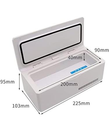 Insulin Cooler Refrigerated Box USB Mini Medicine Refrigerator 2-8 LCD Display Keep Diabetes Medication Isolated Portable Insulin Cooler for Car Travel Home YUYANAIAI - Buy Online on GoSupps.com