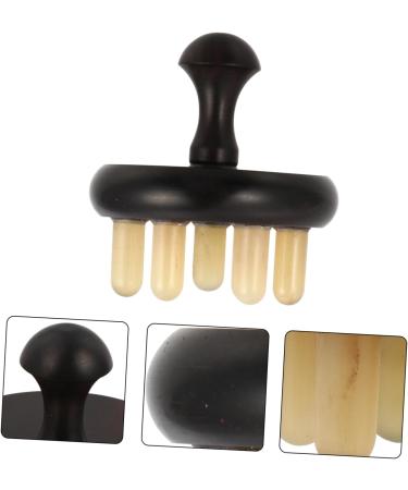 Magiclulu 3 STK Massager & Gua Sha Brush Set - Sandalwood Hair Cleaning & Back Massage Comb - 6x6cm - International Shipping - Buy Online on GoSupps.com