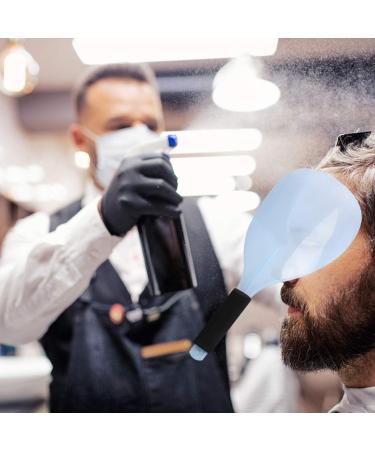 HEALLILY Shaper Hairspray Hairspray Face Cover Handheld Face Baffles Transparent Salon Hairdressing Hairspray Eyes Face Protector for Home Barber Shop 2pcs (Random Color) - Buy Online on GoSupps.com