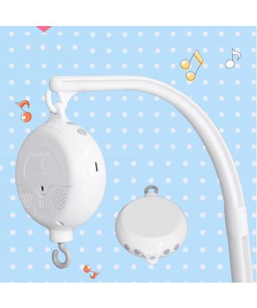 Crib Mobile Motor Baby Music Box Spinner with 3 Modes Rotating & Music Rotating Only Music Only Volume Adjustable 35 Lullabies Battery Operated - Buy Online on GoSupps.com