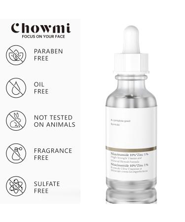 Niacinamide 10% + Zinc 1% Face Serum for Women - Acne Treatment & Skin Refreshing - 30ML/1 Fl Oz - Buy Online on GoSupps.com