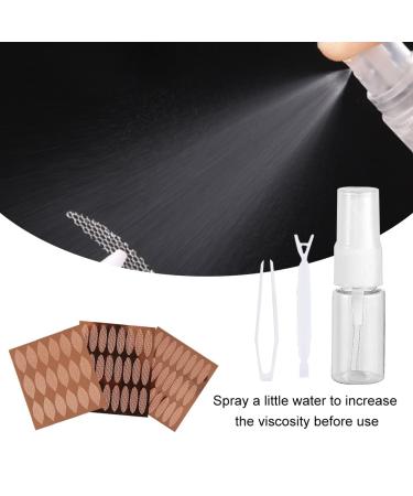 480 Pcs Double-Sided Eyelid Tapes & Slide Stripes - Invisible Eyelash Solution for Hooded Eyes | Includes Tweezers & Storage Bottles - Buy Online on GoSupps.com