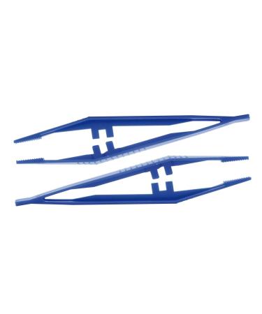 Tweezers Disposable sterile sterile tweezers Disposable tweezers blue 100 pieces Original Tiga-Med quality