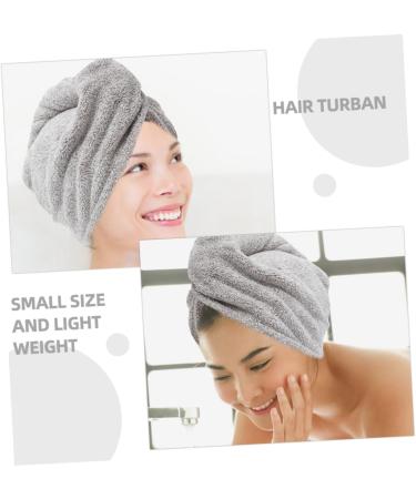Buy Amosfun 2pcs Dry Hair Cap - Fast Drying Turban & Shower Towel Wrap for Efficient Hair Drying | International Shipping Available - Buy Online on GoSupps.com