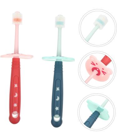 Tovinanna 8 STK Baby Toothbrush Set - Ultra-Soft Travel Toothbrushes for Infants | Ideal Household Oral Care & Cleaning Products - Buy Online on GoSupps.com