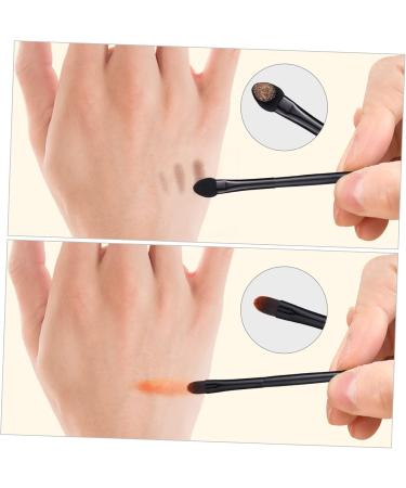 SOESFOUFU Powder Applicator 20pcs Double Eye Shadow Makeup Eyeshadow Disposable Lip Wands Brush for Makeup Miss Mix Sponge Brush - Buy Online on GoSupps.com