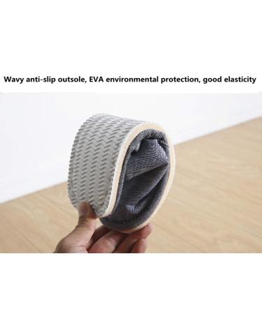 6 Pair Open Toe Breathable Spa Slippers for Hotel Guests - Beige Medium & Gray Large - Washable Unisex Slippers - Buy Online on GoSupps.com