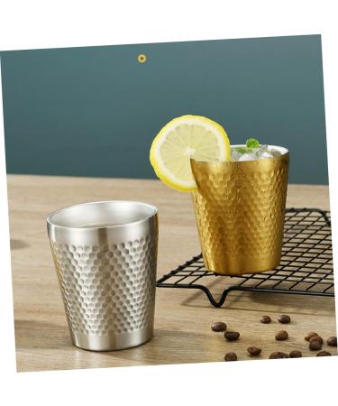 Minkissy 2-Pack Razor Shell Cup - Stainless Steel Shaving Foam Holder for Men | Durable 304 Metal Shaving Accessories - Buy Online on GoSupps.com