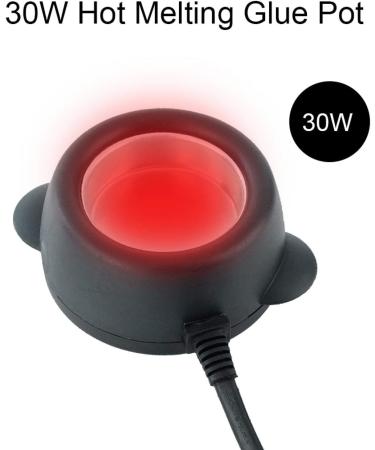 Hot Melting Melts & Glue Pot for Hair Extensions | DIY Adhesive Tools | Constant Temperature Mini Pot for Plastic & Tile Repair - Buy Online on GoSupps.com