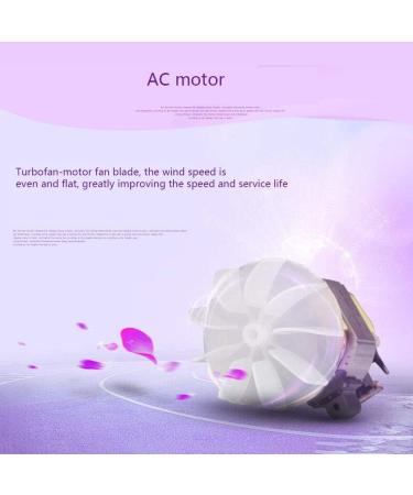 Hairdryer Professional Ionic Hair Dryer 2300W AC Motor Salon Fast Blow Dryers 3 Heat 2 Speed Settings and Cool Shot Button Hair Dryer with 2 Nozzles 3m Long Cable Low Noise Hair Dryer WineRed Small - Buy Online on GoSupps.com