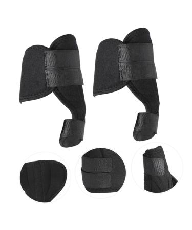 Healifty Valgus Correcting Tool - 1 Pair Cotton Suspenders for Man Foot - Black - Buy Online on GoSupps.com