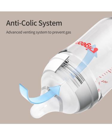 Pigeon Silicone Nipple (SS) 3 Counts | Latch-On Line, Natural Feel | 0+ Months | 3rd Generation - Buy Online on GoSupps.com