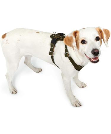 HUNTER Aalborg Leather Dog Harness - Olive Green ML/2 | Premium International Shipping - Buy Online on GoSupps.com