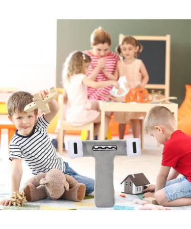 Alphabet Lore Plush Animal Toy - Educational Stuffed Doll for Kids & Adults - Perfect Gift for Christmas & Birthdays - Cute & Funny Cartoon Design (T) - Buy Online on GoSupps.com