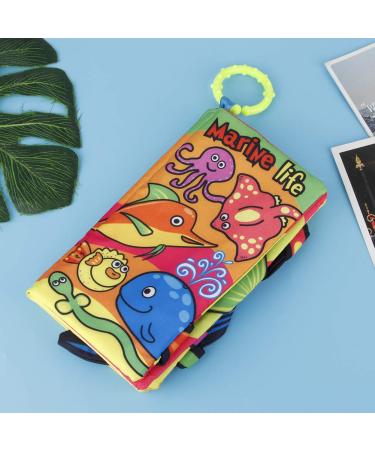 Shop Baby Book Toys | Early Educational Animal Sensory Cloth Books | Interactive Soft Books for Babies - Buy Online on GoSupps.com