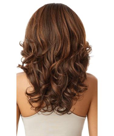Outre Lacefront Julianne Glamorous Wavy 13x6 Frontal HD Baby Hair 1B Off Black - Buy Online on GoSupps.com