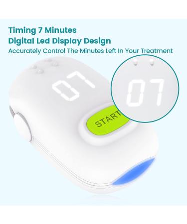 Revolutionary Home-Use Nail Fungus Laser Treatment - Rechargeable Onychomycosis Remover for Fingernails and Toenails - Upgrade Version - Buy Online on GoSupps.com