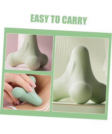 Shop Gatuida Deep Tissue Massage Ball - Portable Yoga & Mobility Tool for Pain Relief | 7.5cm Green - Buy Online on GoSupps.com
