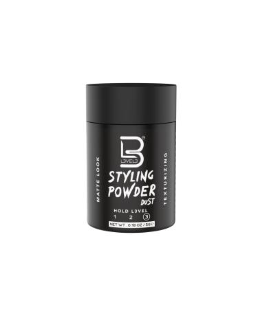 L3 Level 3 Travel Styling Powder - Small 0.18 oz for Travel - Natural Look Mens Powder - Sample Styling Powder Strong Hold - Single