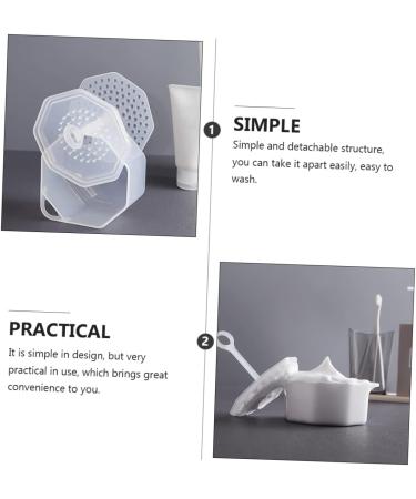 Ipetboom Lotion 2 Sets Skincare Tools Household Cleaner Rich Cream Foamer Plastic Facial Foam Maker Cup Foam Bubble Skin Care Tools Foam Cleaner Korean Pp Face White Marshmallow Frother - Buy Online on GoSupps.com
