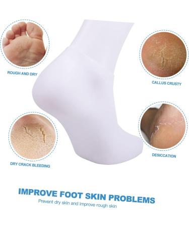 Beavorty 8 Pairs Exfoliating Moisturizing Socks Features Socks for Women spa Foot Cover moisturizing Socks for Cracked feet Dead Skin Socks Heel moisturizing Socks Torn Socks Care sebs Girl - Buy Online on GoSupps.com