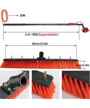 Window Cleaning Equipment Window Cleaning Brush Extendable Cleaner Conservatory Roof Water Fed Telesbrush Window Cleaning Pole Suitable For Photovoltaic Panel Cleaning Trucks Windows/20Ft/6M - Buy Online on GoSupps.com