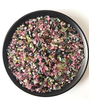 Natural Crystal Rough 50g Natural Colourful Tourmaline Gravel Original Stone Purify Stones and Crystals