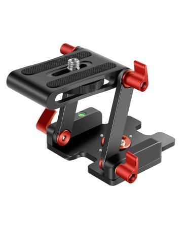 Neewer Upgraded Z-Flex Tilt Head Z Type Tripod Head with 4 Adjust/Fixing Knob, Quick Release Plate and Spirit Level for Tripod/DSLR Cameras Camcorders/Slider, Aluminium Alloy/Load Up to 6.6 Pounds - Buy Online on GoSupps.com