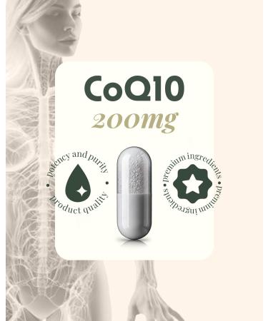 Alpha & Omega Nutrition Coq10 200mg 120 Veggie Caps Antioxidant Supplement for Vascular and Heart Health & Energy Production - 4 Month Supply - Buy Online on GoSupps.com