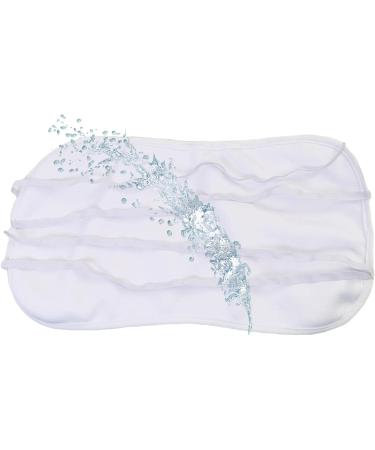 Castor Oil Waist Wrap | Reusable Castor Oil Pack Compress Wrap - Elastic Castor Oil Wrap Sleep Aid Pack Less Mess Heatless Reusable Bag for Liver Aezon White - Buy Online on GoSupps.com