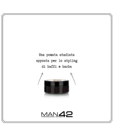 Buy MAN42 Moustache & Beard Wax - 50ml | Premium Beard Styling Wax for Perfect Grooming | International Shipping Available - Buy Online on GoSupps.com