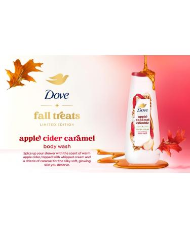 Dove Limited Edition Holiday Treats Body Wash for Deep Nourishment Apple Cider Carmel 20 oz - Buy Online on GoSupps.com