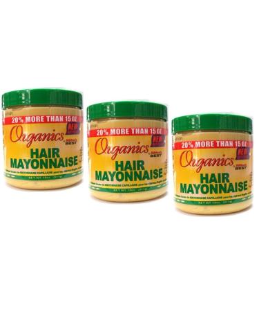 3x Africa's Best Organics HAIR MAYONNAISE 426g (total - 1 278g)