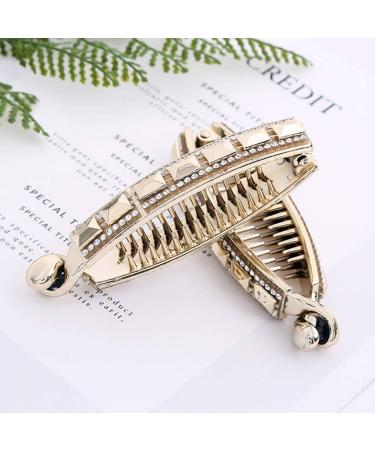Buy Luxurious Rhinestone Hair Clips for Women | Glitter Banana Clips & Teeth Holders | International Shipping Available - Buy Online on GoSupps.com