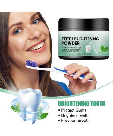 Magic Teeth Whitening Powder Magic Teeth Whitening Powder Magic Whitening Powder Xylitol Tooth Powder Breath Freshening Tooth Powder - Buy Online on GoSupps.com