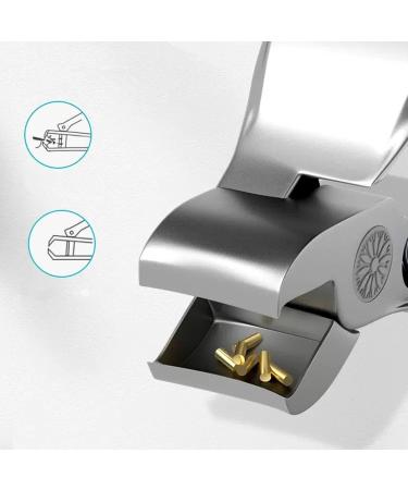 2023 Stainless Steel Large Opening Nail Clippers Ultra Sharp Sturdy Curved Edge Cutter Trimmer Finger Nail Clip - Buy Online on GoSupps.com