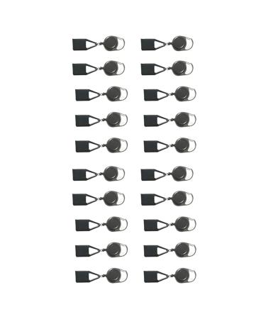 ALGONETO 20Pcs Silicone Lighter Holder Sleeve Clip Lighter Protective Cover Smoking Accessories with Retractable Keychain