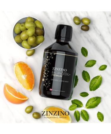 Zinzino Balanceoil+ Premium Fish Oil - 2478 mg Omega-3 Omega-9 Vitamin D3 | 300 ml Orange Lemon Mint - Boost Your Health Naturally! - Buy Online on GoSupps.com