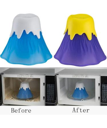 Smart Microwave Steam Cleaner - High Temperature Erupting Volcano - Easy, Safe & Fun Cleaning in Minutes - Buy Online on GoSupps.com